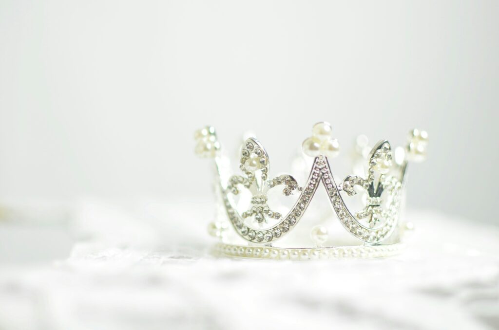 elegant hair crown