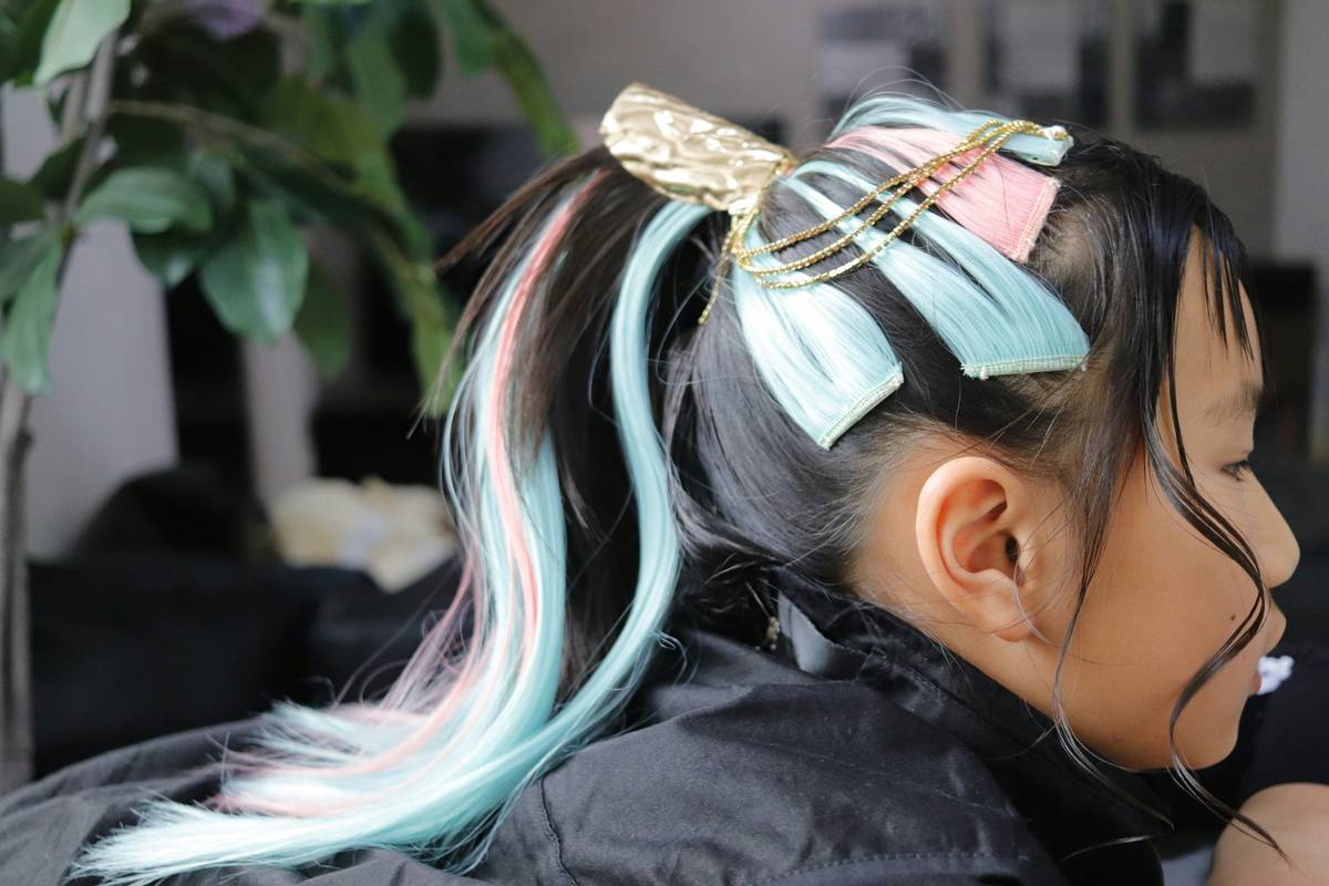 A misplaced crown sitting crooked on someone’s head at a costume event
