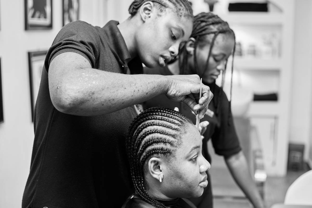 A woman wearing a traditional wedding tiara with floral motifs